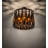 Habil 5 - Light Dimmable Wagon Wheel Chandelier