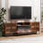 3-sided Glass Farmhouse Fireplace Tv Stand For Tvs Up To 100 Inch, Entertainment Center With 36" Electric Fireplace, 4 Drawers Storage