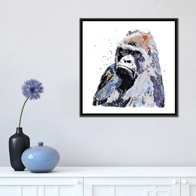 Grand garçon Gorilla par Edwatercolours-impression