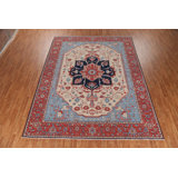 One-of-a-Kind 9'10" X 12'11" New Age Wool Area Rug in Beige