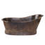 67" Hammered Copper Single Slipper Bathtub