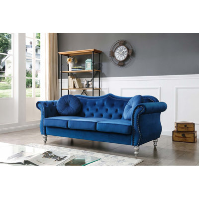 Kaisleigh 82'' Velvet Sofa