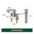 Centerset 2-Handle Bathroom Faucet with Drain Assembly-98670978