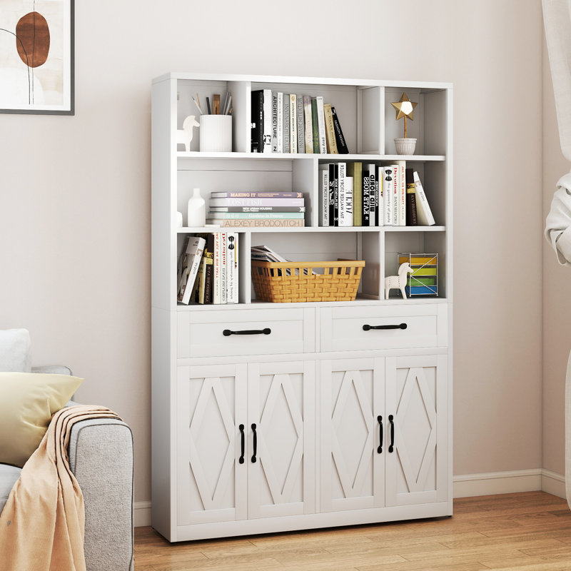  Armoire de rangement en métal 71 po avec 2 portes et 2 tiroirs
