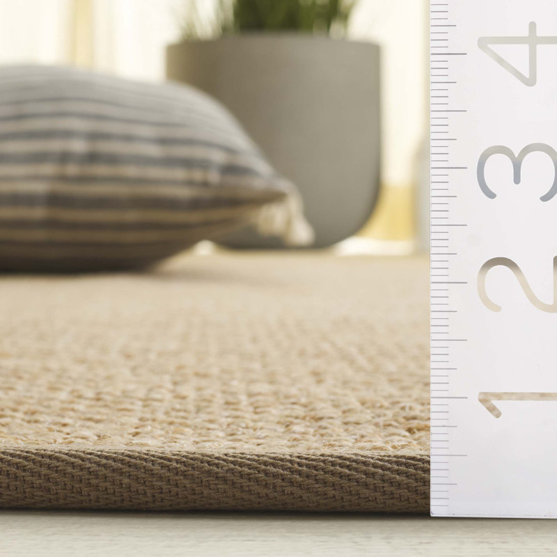 Tapis en fibre de sisal Benevides, Ovale 6 pi x 8 pi