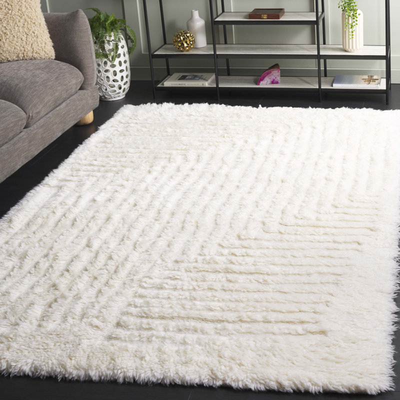 Tapis en laine tissé à la main Casablanca 472, Rectangulaire 8 pi x 10 pi