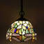 Petite lampe suspendue en verre coloré style libellule Tiffany-598247340
