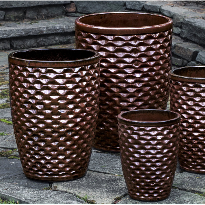 Handmade Planter, Maple Red