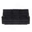 Canapé inclinable Lucie G00250A-RS, noir