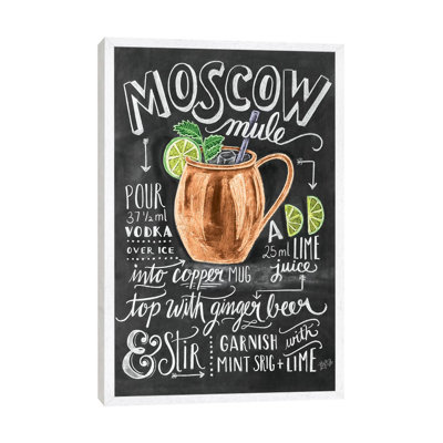 Moscow Mule Recipe - Print on Canvas