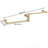 Alcina 71'' Metal Wall Mounted Clothes Rack
