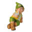 Figurine de jardin d'extérieur 7,5 po