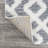 Scituate Retro Trellis High-Low Cream/Gray Rug-454132046