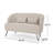 Debs Upholstered 49.5'' Loveseat-1119400237