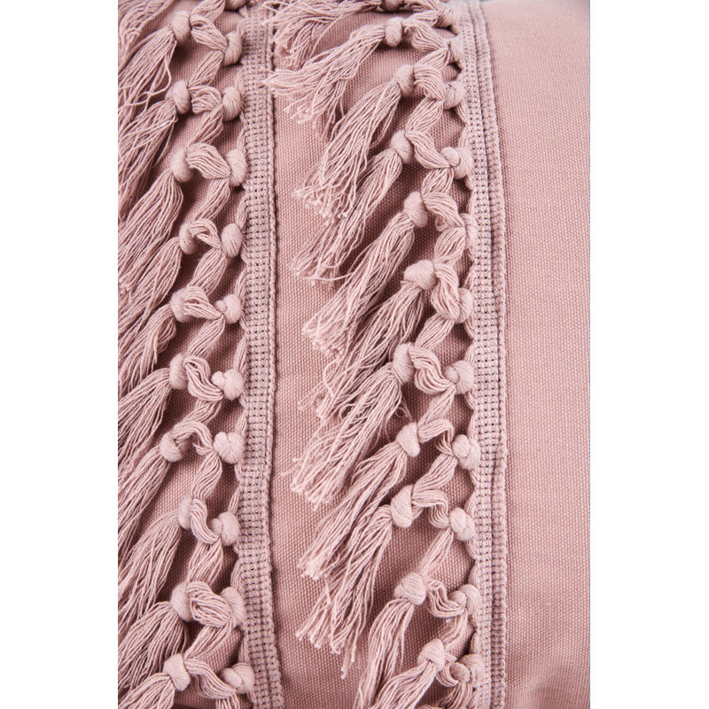 Rectangular Throw Cushion, Pink