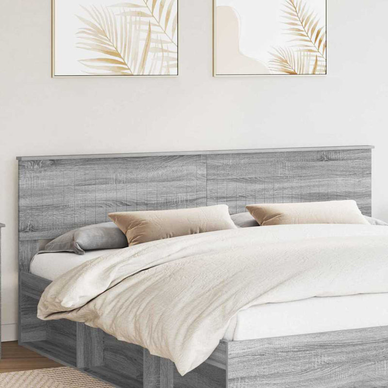 Headboard, Grey Sonoma, King