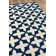 Tapis bleu marine Ashleigh