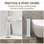 Gold Free Standing Toilet Roll Holder
