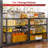 35.6"w Wire Storage Shelving Unit, 14"d Adjustable Storage Rack For Kitchen,pantry,closet, Black-893495426-901437539