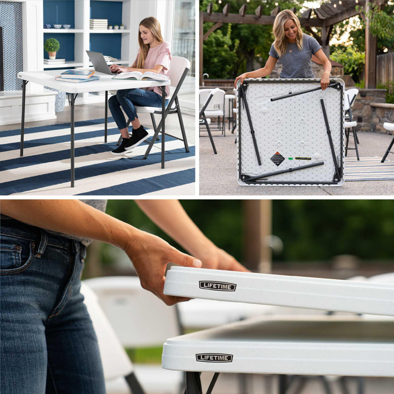 Lifetime 37-inch Square Table (Commercial) Reviews Wayfair Canada