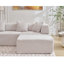 Canapé en L 140 po Modern Minimalist-24995535