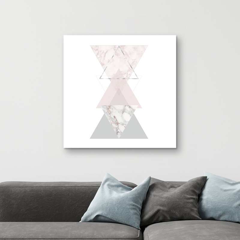 Geometric art - 32"x32" art on canvas