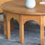 Table basse minimaliste en bois massif Wabi-sabi-109974901