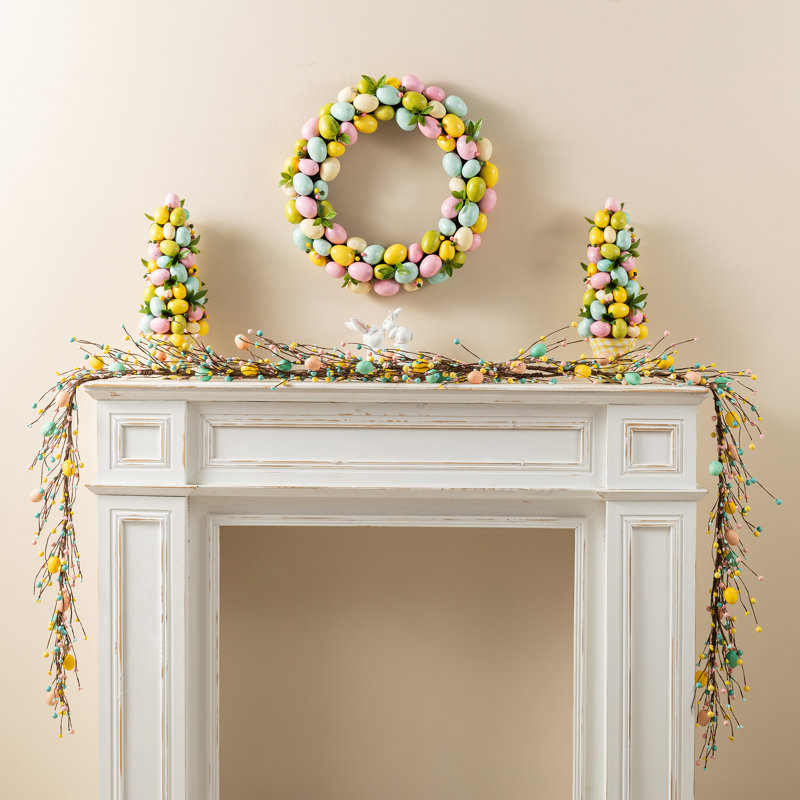 Guirlande 72 "L Egg & Berries