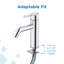 Robinet pour salle de bain à un trou Parma avec bonde Parma-86174562