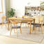 Chaises de salle à manger rembourrées Mid-Century-456607970