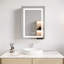 Armoire de salle de bain avec miroir à DEL 26 po x 20 po - Pharmacie avec support à porte simple 3000k à 6000k