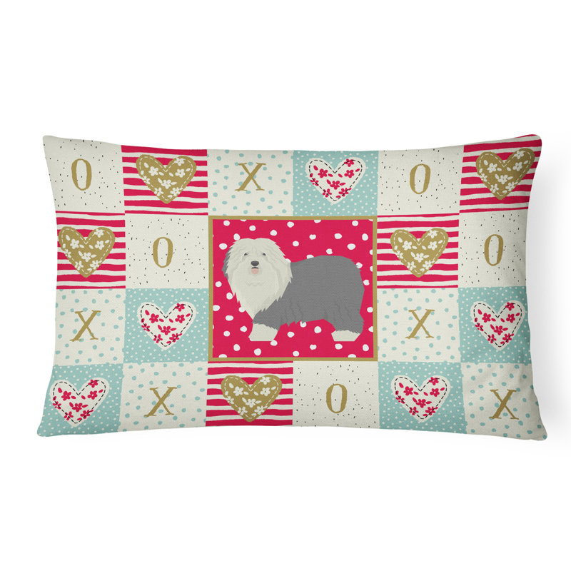 Patchwork Outdoor Throw Pillow