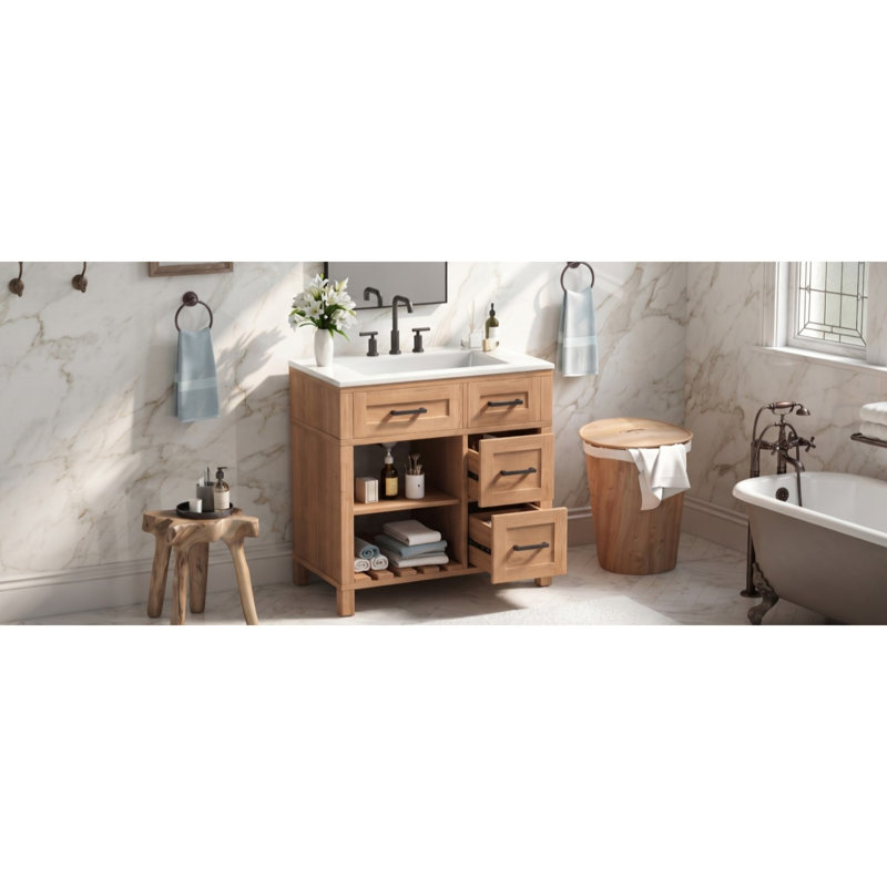 Meuble-lavabo (doit inclure le meuble-lavabo et le lavabo) 30 po, 30