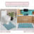 Antigone Classy Absorbent Cotton Soft 3 Piece Bath Set-1348503331
