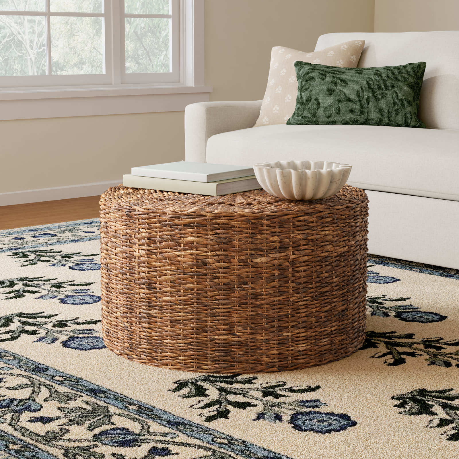Ellsberg Rattan Coffee Table