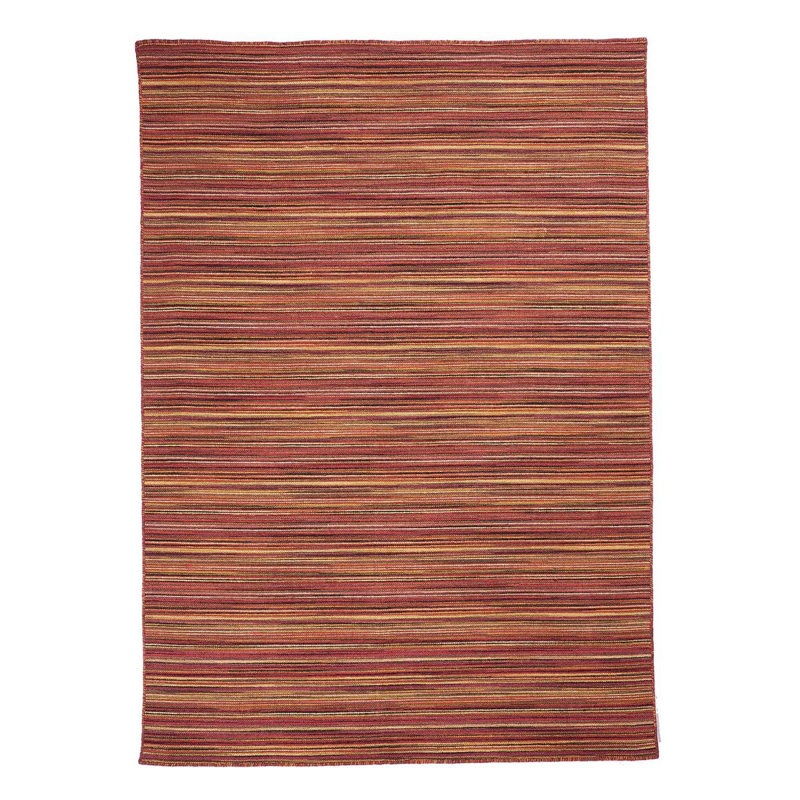Gren Striped Hand Woven Area Rug, Rectangle 80 x 140cm