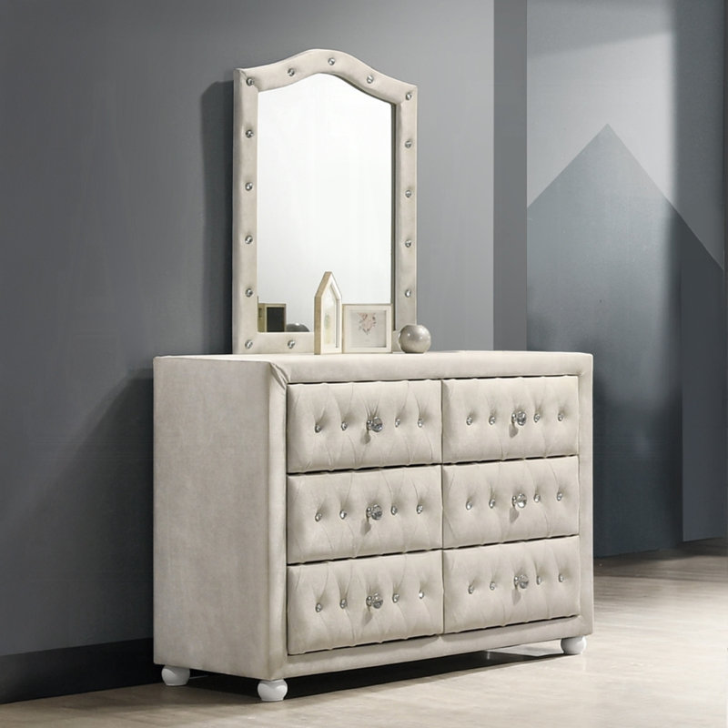 Commode Reggie avec miroir