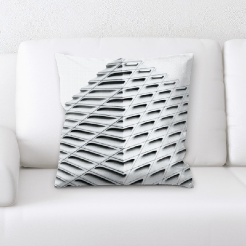 Microsuede Reversible Throw Pillow