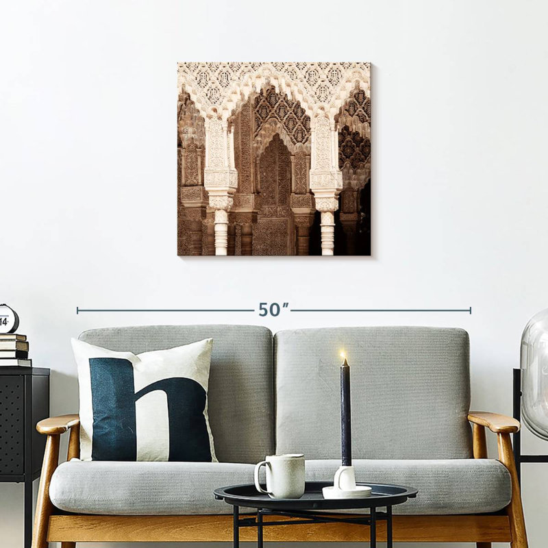 Nicci, les arches arabes, H 24 po x l 24 po