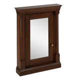 Claudia 24" Framed Single Door Medicine Cabinet
