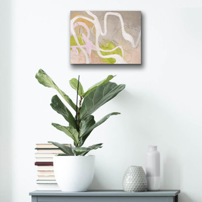 «Light Line» par Design Fabrikken, art mural en acrylique, 16 po x 12 po