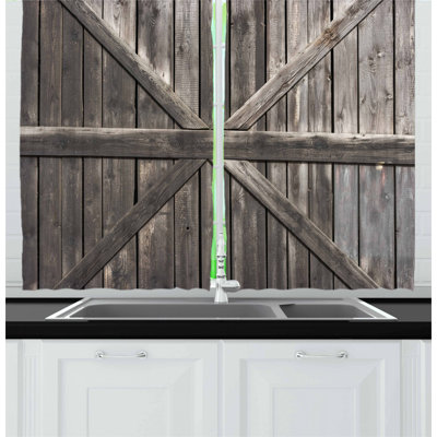 Pointed Kitchen Curtain