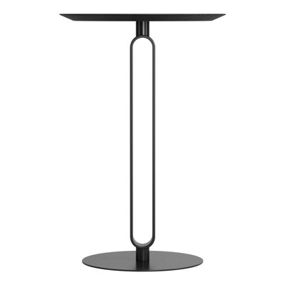 Derry Round Metal Base Dining Table