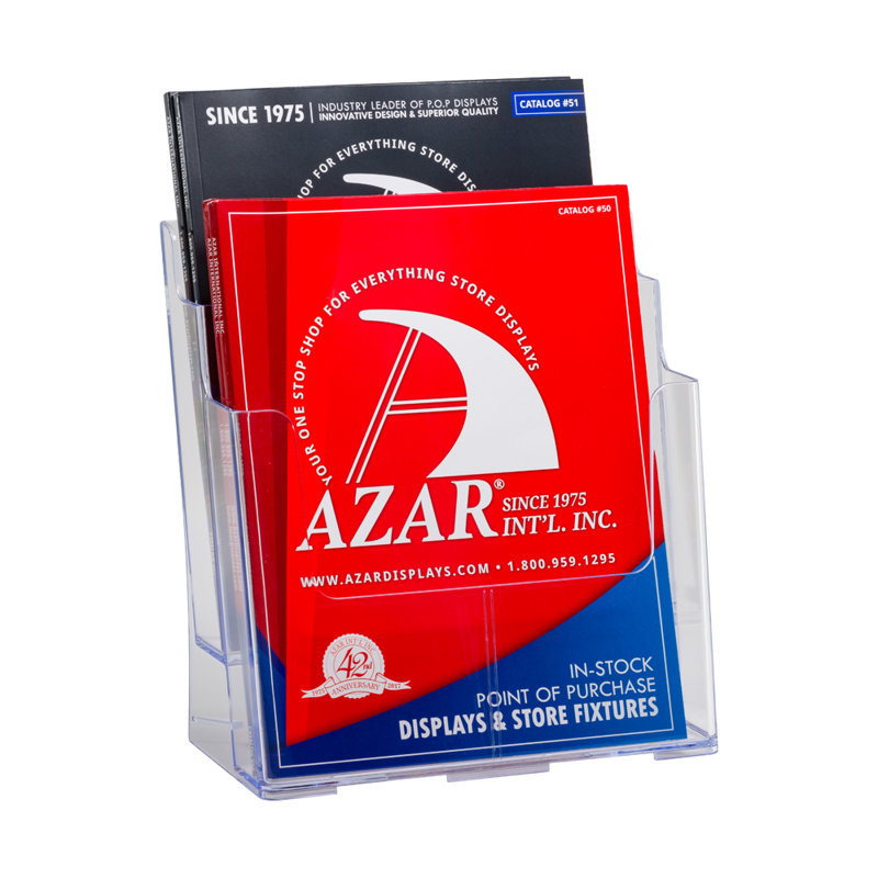 Two-Tier Two-Pocket Letter Sized Brochure Holder