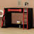 Multifunctional Loft Bed With Study Desk, Ample Storage Shelves & Customizable RGB Illumination-967856569