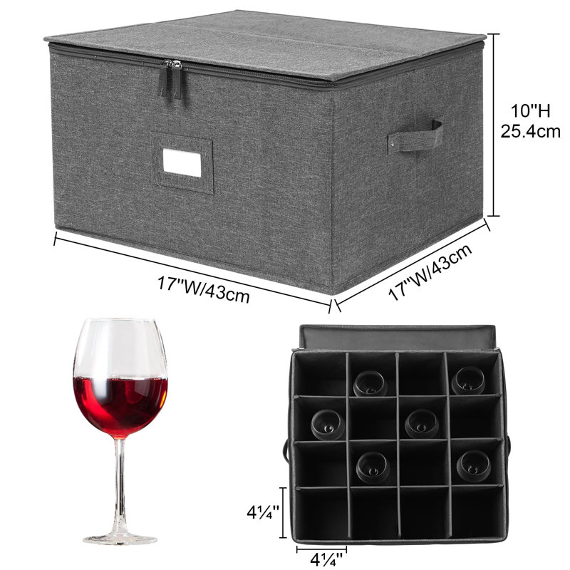 Linen Stemware Storage