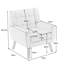 73.9 Cm Wide Tufted Armchair-1994204210