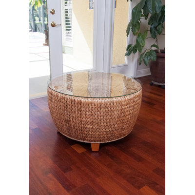 Pringle Glass Top Single Coffee Table