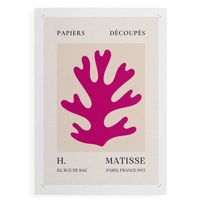 Matisse CLXI, reproduction encadrée - reproduction de toile seulement - NON-CADRE