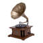 Sculpture fonctionnelle de Gramophone